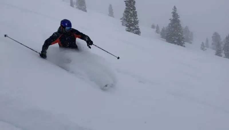 Dr. Berley Skiing
